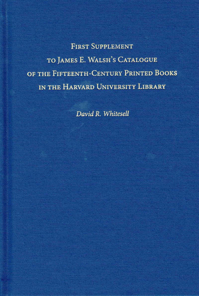 Perrin Wilson Harvard Library Bulletin — Harvard University Press