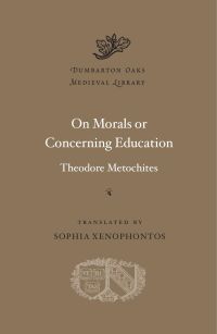 On Morals or Concerning Education — Harvard University Press