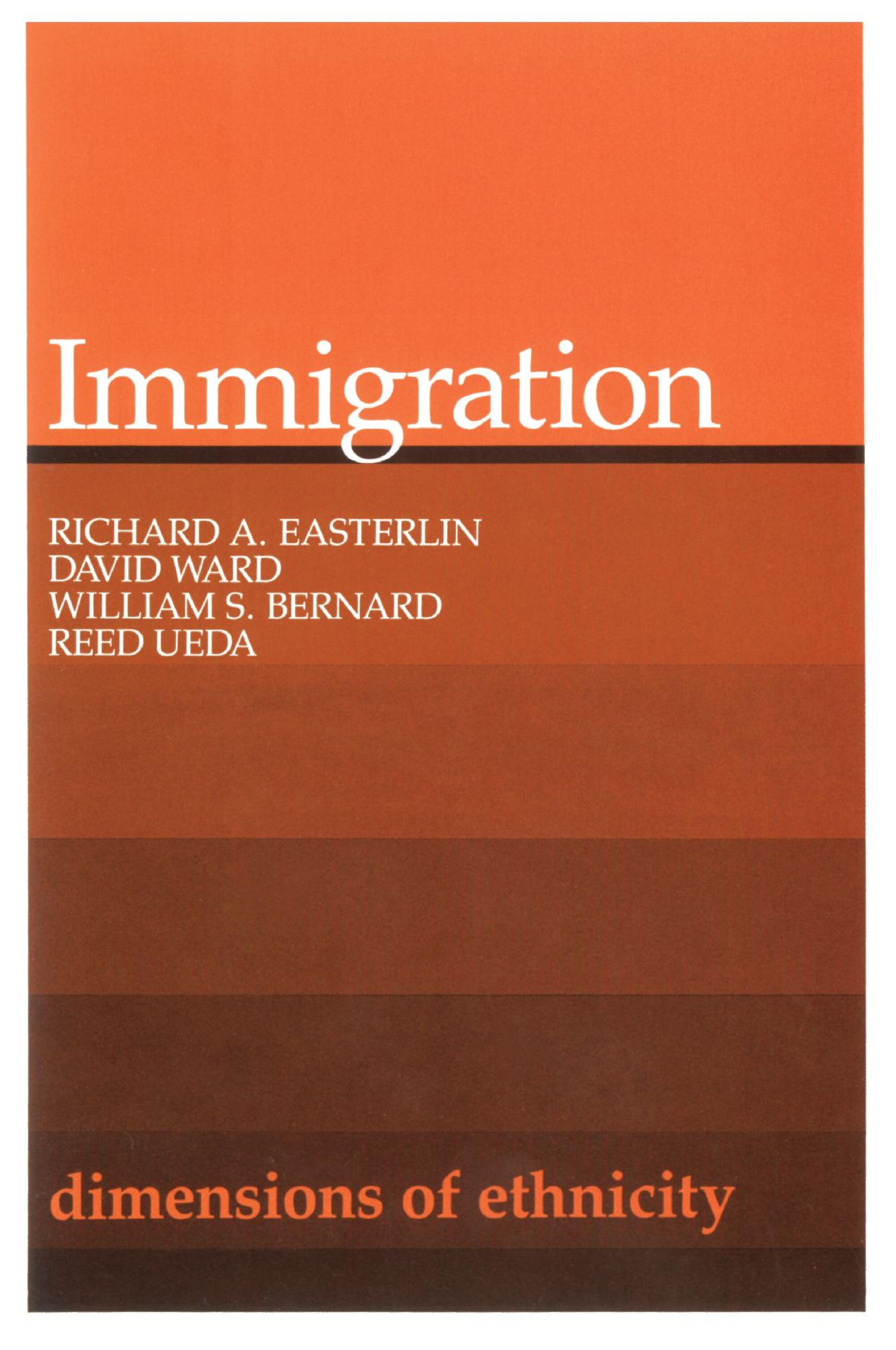 Immigration — Harvard University Press