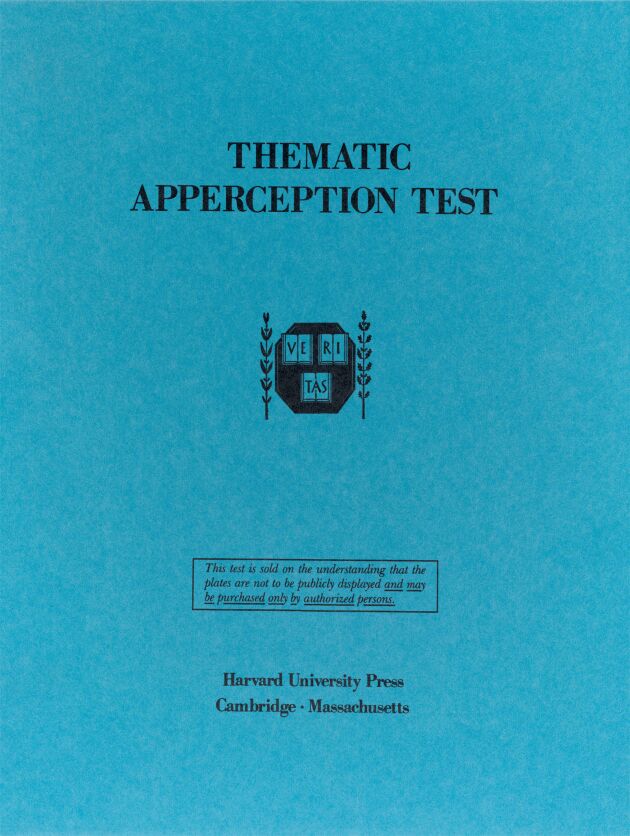 Tat Rch Thematic Apperception Test Thematic Apperception Test (TAT) Part 1
