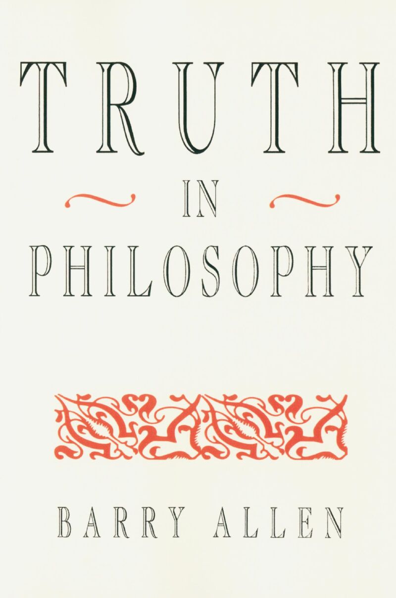 Truth in Philosophy — Harvard University Press