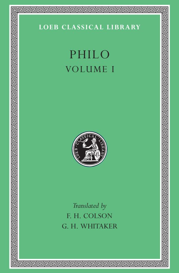 Philo, Volume I — Harvard University Press