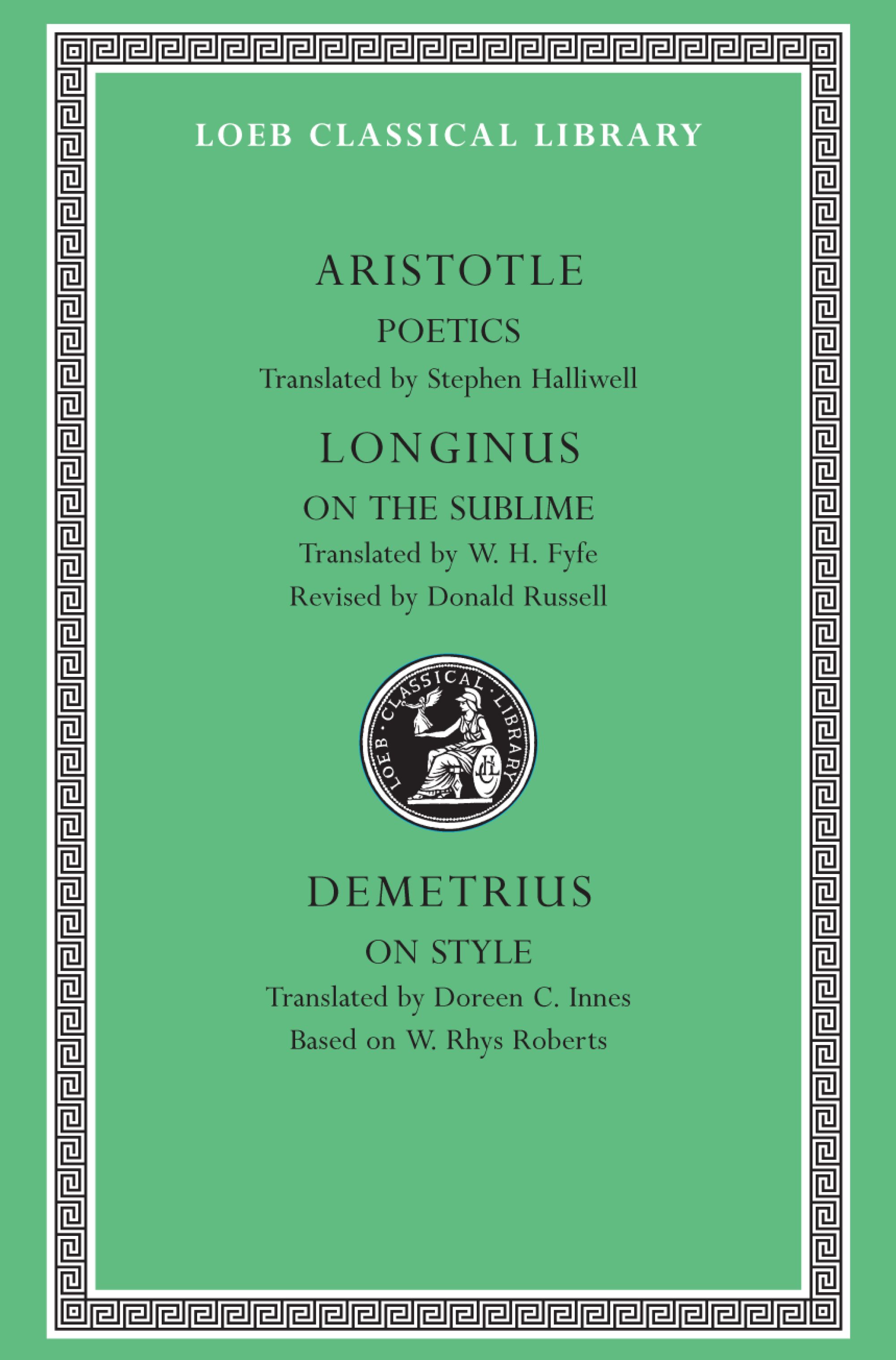 Art of Rhetoric — Harvard University Press