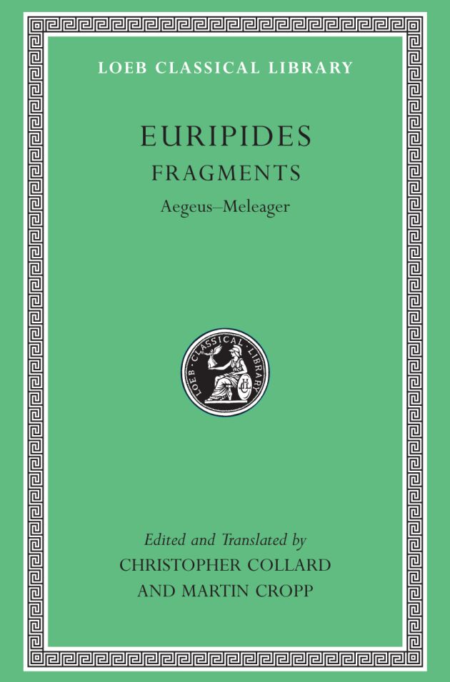 Fragments, Volume I — Harvard University Press